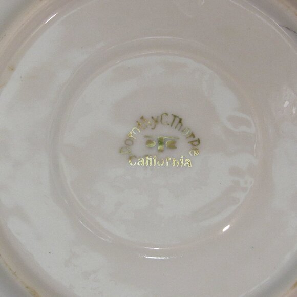 For Kur984 Dorothy C Thorpe Tea Cup & Saucer - Picture 12 of 16